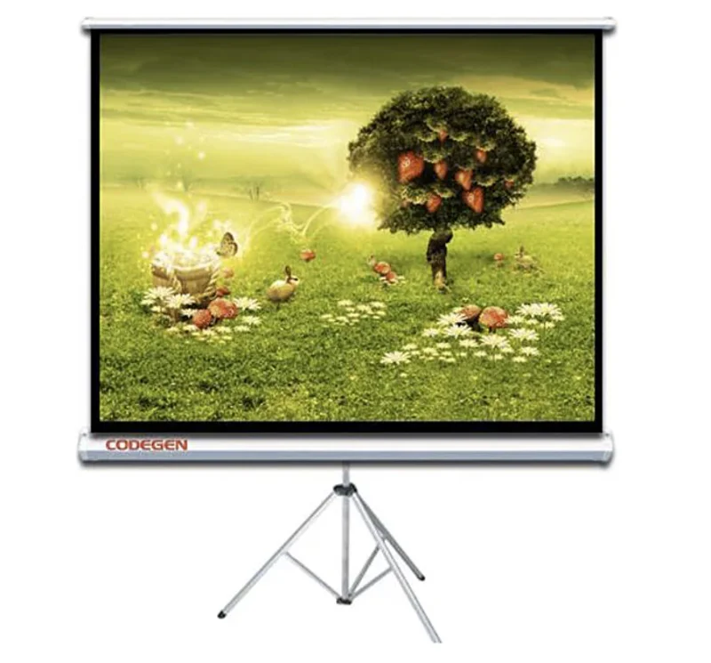 Codegen TX-20 200x200 Tripod Projeksiyon Perdesi