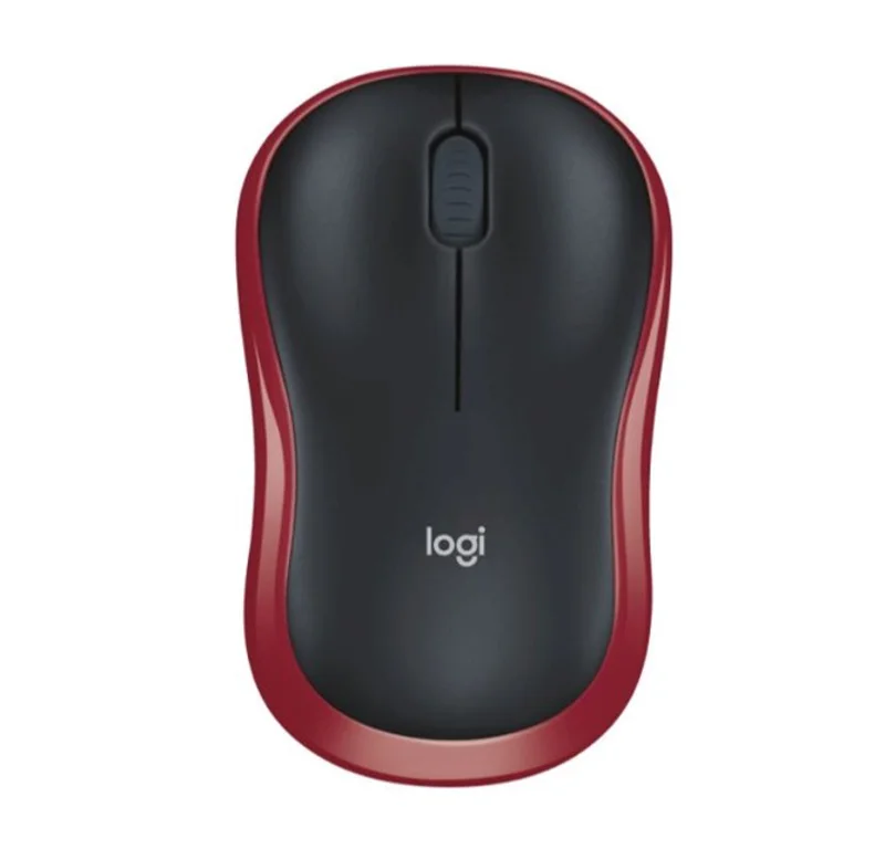 Logitech M185 Kablosuz Mouse Siyah-Krmz 910-002237
