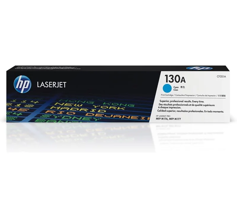 HP CF351A Mavi Toner Kartuş (130A)