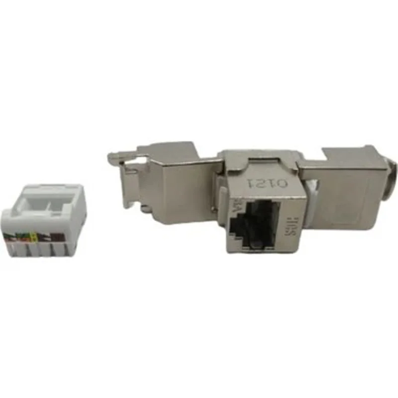 HCS FTP Cat6A Tolless Keystone Jack (J6A-00826)