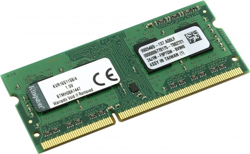 Kingston 4GB 1600 DDR3 KVR16S11S8/4WP (NB)
