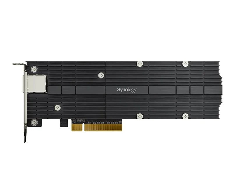 Synology E10M20-T1 10G Ethernet + M.2 SSD Kart