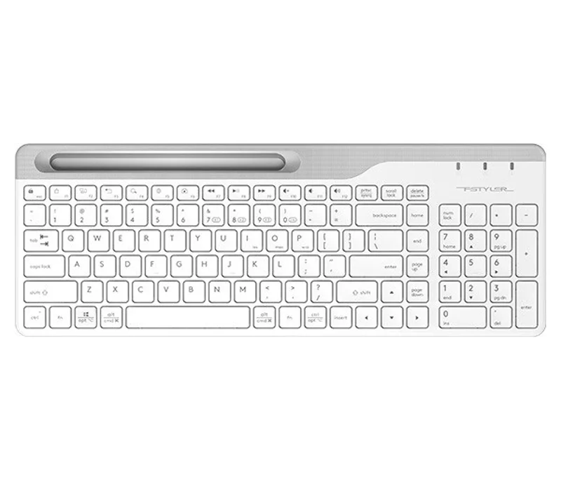 A4-Tech Bluetooth Klavye Beyaz (FBK25-B)