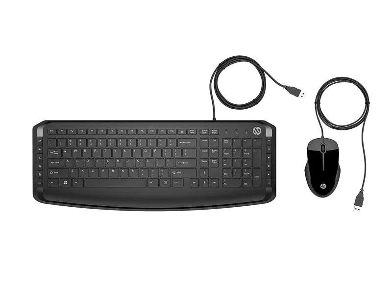 HP Pavilion 200 Kablolu Set Siyah (9DF28AA)