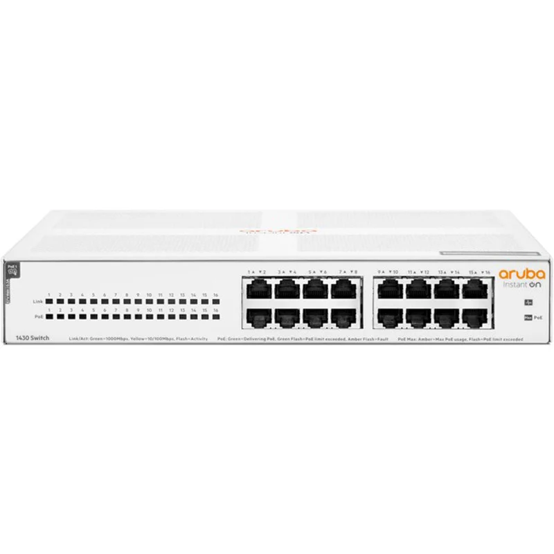 HPE Aruba Ion 1430-16G PoE+ 124W Yntlmz (R8R48A)