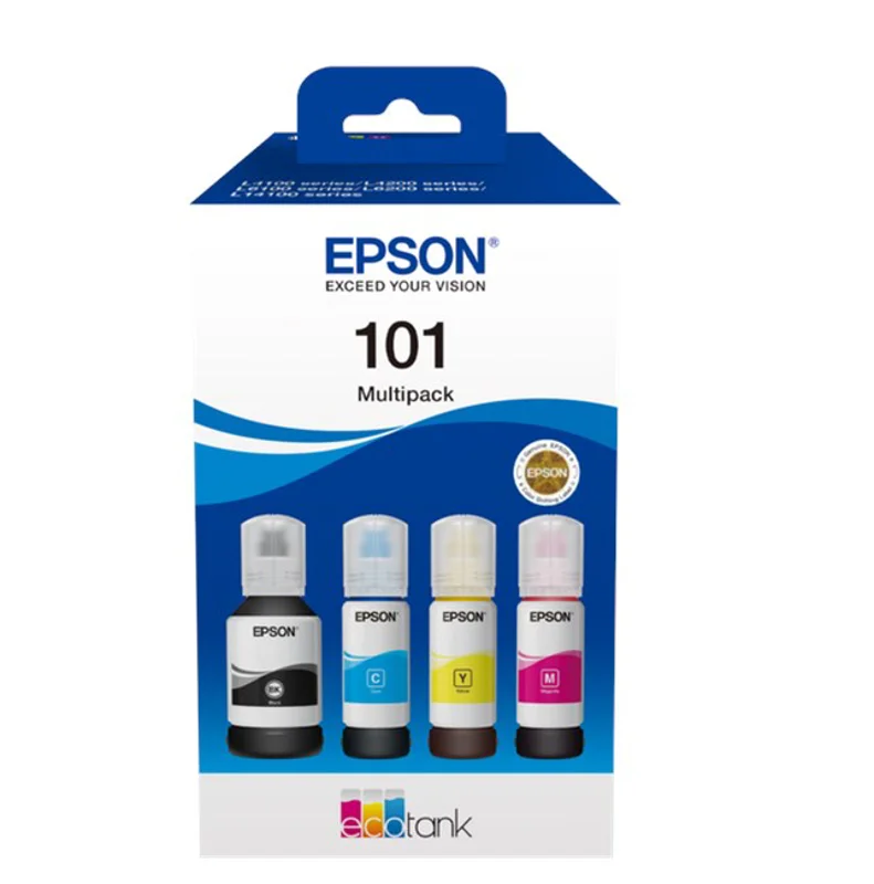 Epson 101 4 Renk Multipack Kartuş C13T03V64A