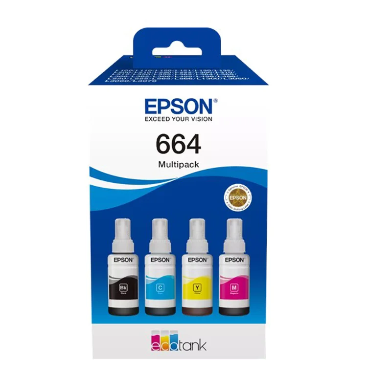 Epson C13T66464A (664) 4 Renk Paket