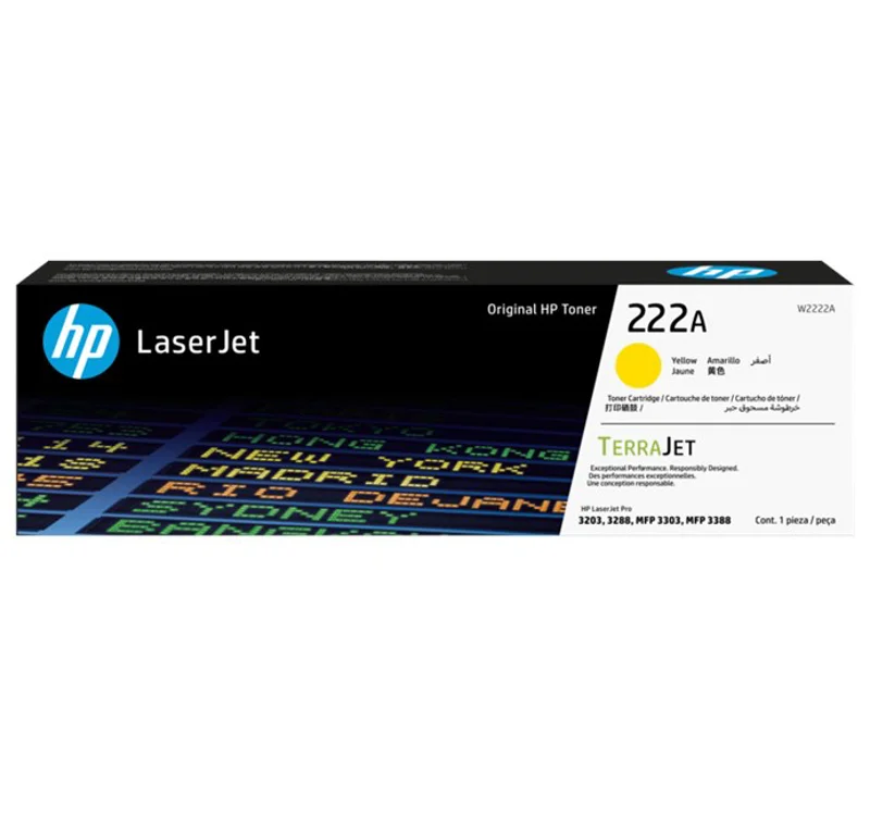 HP W2222A Sarı Toner Kartuş 222A