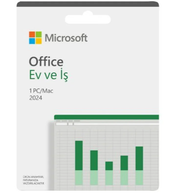 Microsoft Office 2024 Ev-İş Türkçe Kutu EP2-06692