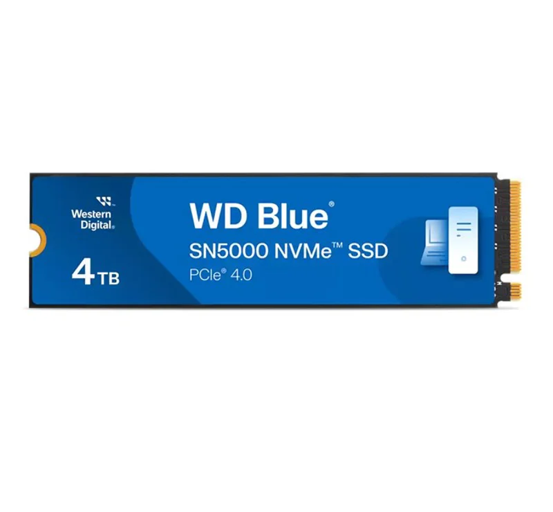 WD Blue SN5000 4TB M.2 NVMe SSD (5500/5000)