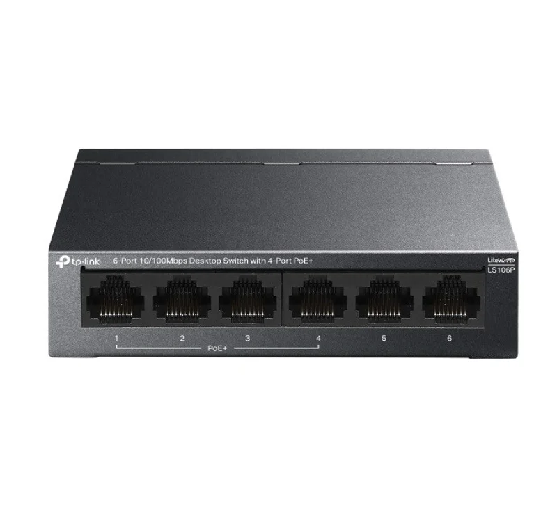 Tp-Link LS106P 6 Port 10/100 Mbps Switch