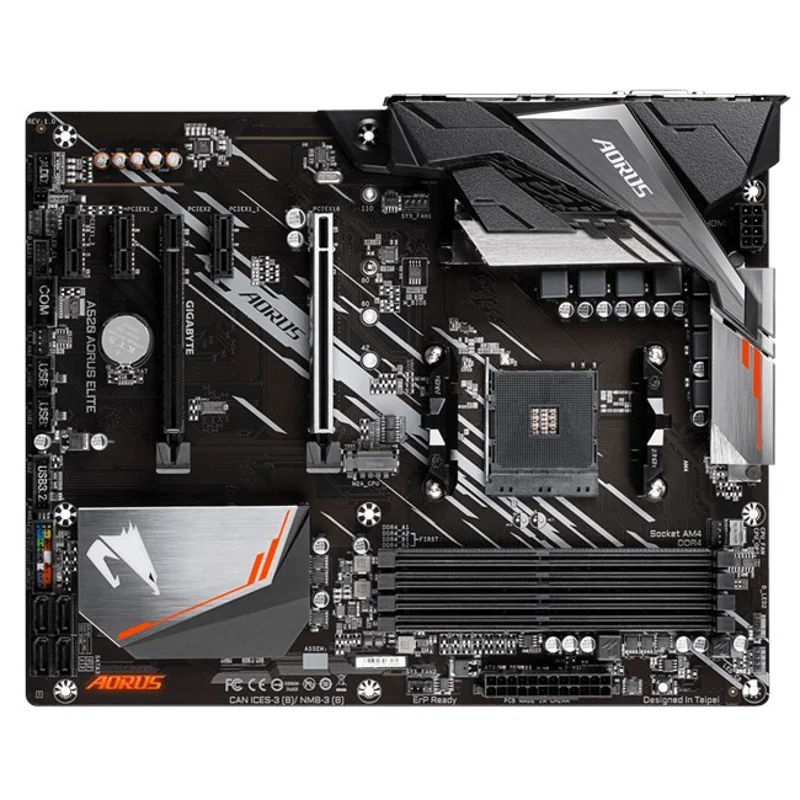 Gigabyte A520 Aorus Elite D4 AM4 Dvi-D Hdmi Usb3.2