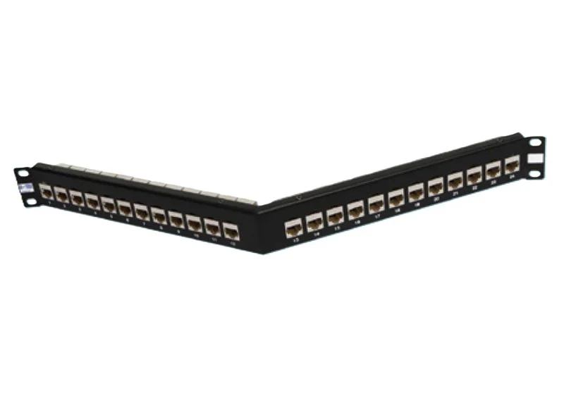 HCS 24 Port Çapraz Boş Patch Panel (P00-02430-1U)