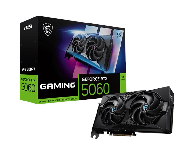 MSI GeForce RTX 5060 8G Gaming OC GD7 128Bit