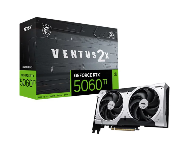 MSI GeForce RTX 5060 TI 8G Ventus 2X Plus GD7 128B