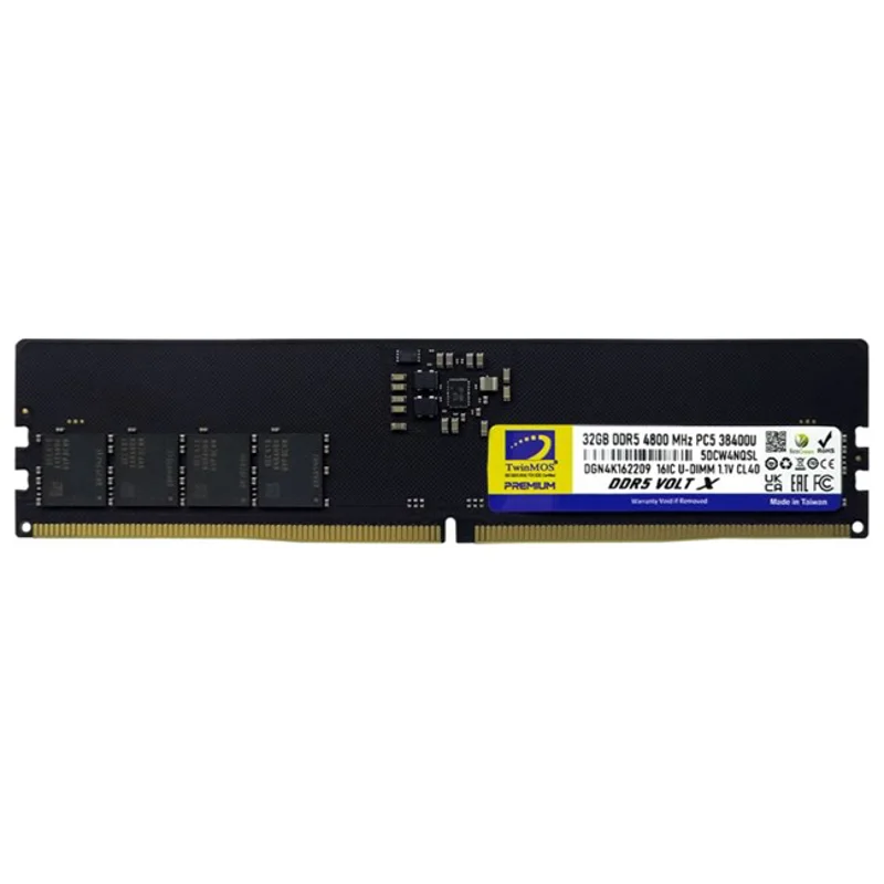 TwinMOS 32GB DDR5 4800MHz (TMD532GB4800U40)