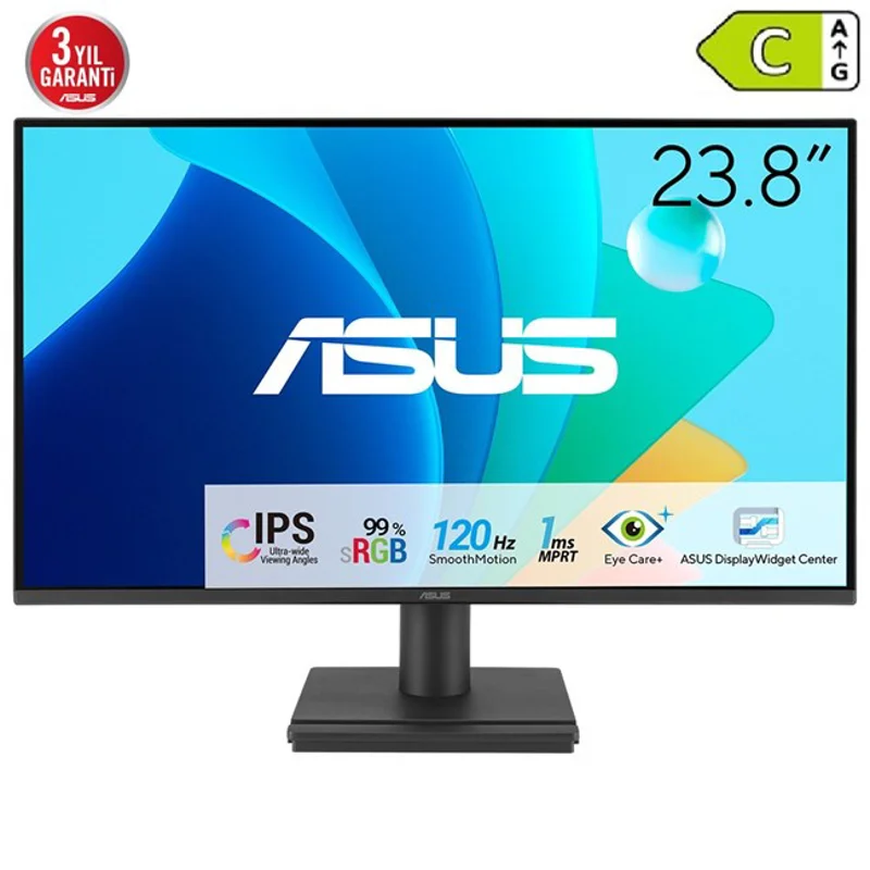 Asus 23.8' 1ms Hdmi IPS Eye Care (VA249HG)