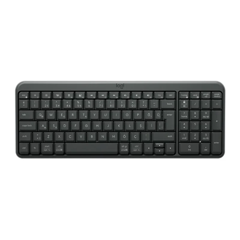 Logitech K250 Kompakt Bluetooth Klavye Grafit