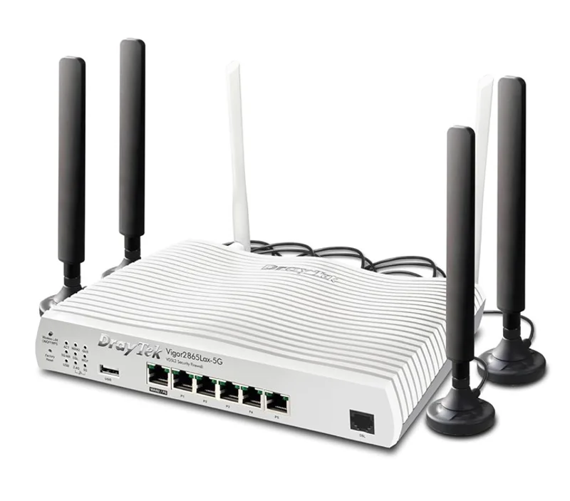 Draytek Vigor2865Lax-5G Dual SIM LTE VPN Router